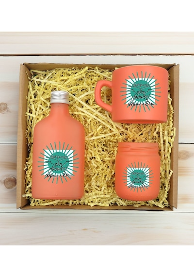 Bk Gift Kişiye Özel İsimli Dtf Best Friend Temalı Somon Kahve Fincanı & Kolonya & Mum Hediye Seti-1, Arkadaşa Hediye, Doğum Günü Hediyesi Kobitmeyenco