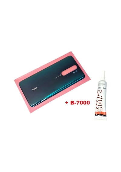 Redmi Note 8 Pro Arka Pil Kapağı Ve Yapıştırıcı He Mavi