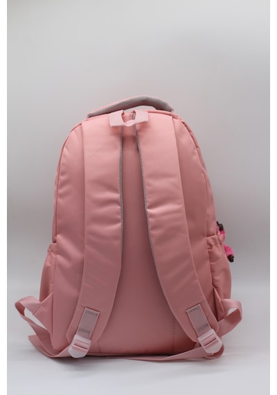 Modern Günlük Okul Sırt Çantası Suya Dayanıklı Unisex Okul Çantası 2500 Yeşil Pembe