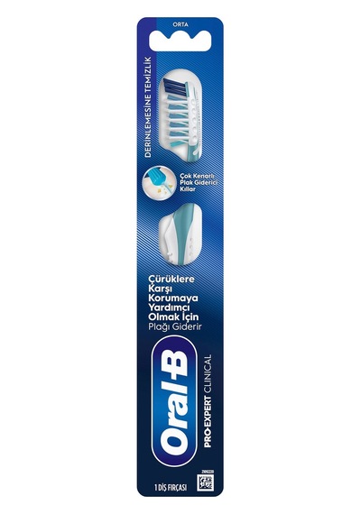 Oral-b Pro-expert Clinical Derinlemesine Temizlik Diş Fırçası Orta - 6 Adet Tarı