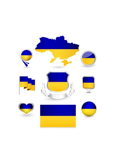 Ukrayna Sticker Set