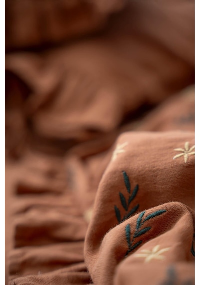 Ecocotton Mirela Terra %100 Organik Pamuk Bebek Nevresim Takımı