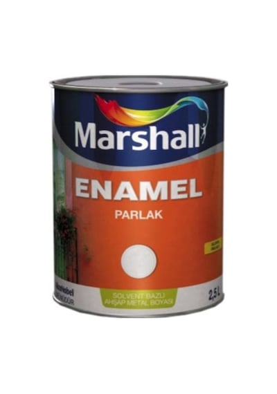 Marshall Enamel Parlak Ahşap Ve Metal Boyası 0.75 L