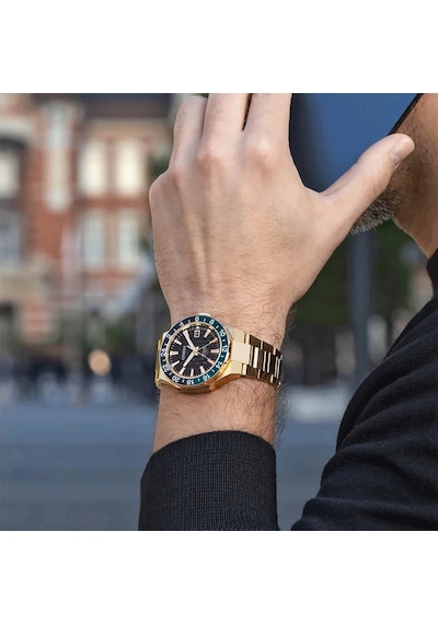 Citizen Series8 Automatic Gmt Nb6033-51e Erkek Kol Saati Altın
