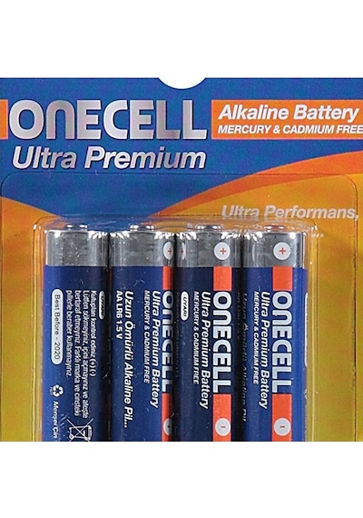 Ultra Premium Alkalin Aa Boy Pil 4lü 3 Adet
