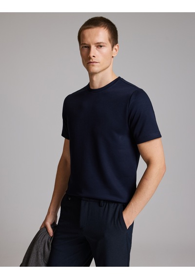 Pierre Cardin Lacivert Regular Fit Basic Tişört 50335881-vr033
