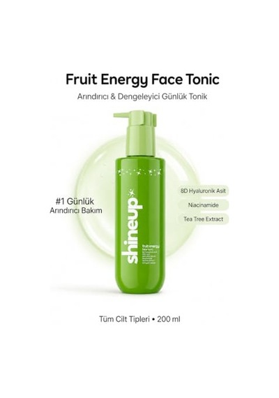 Fruit Energy Tonik Gözenek Sıkılaştırıcı Yüz Toniği 200 Ml