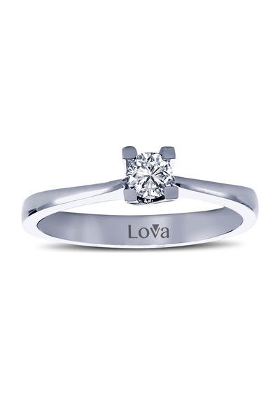 Lova 0,21 Karat Pırlanta Tektaş Yüzük - 1050012