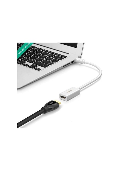 Ugreen Mini Displayport Hdmi Dönüştürücü Adaptör Beyaz