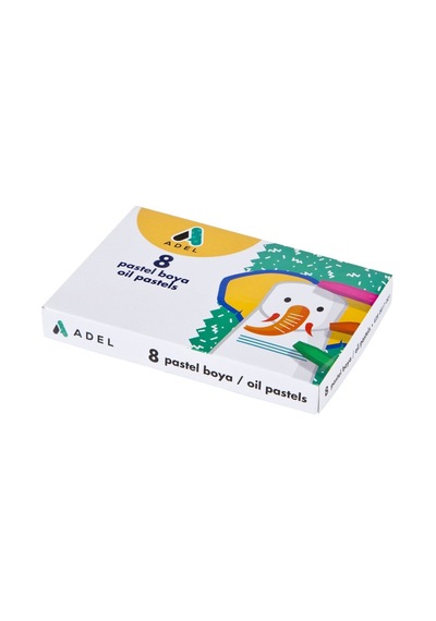 Adel 8 Renk Pastel Boya