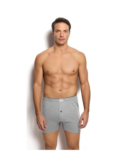 Jiber 127 Havlu Kemer Penye Boxer GRI MELANJ