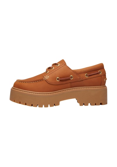 B0a2gvfem71-r Timberland Stone Street Boat Shoe Kadın Spor Ayakkabı Turuncu B0a2gvfem71-r Turuncu