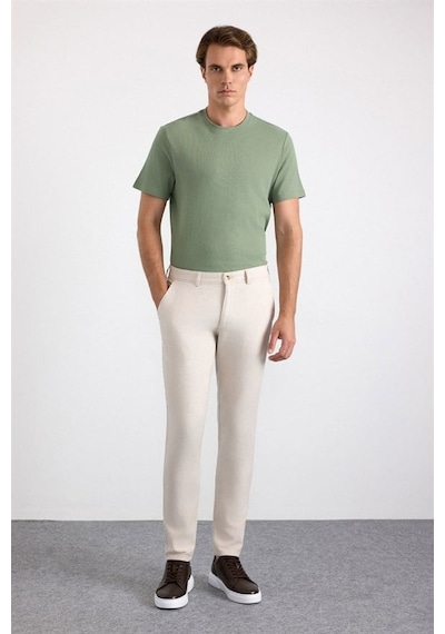 Süvari Bej Slim Casual Pantolon Spn2020500006-bj3