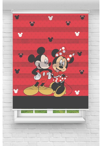 Perdeoutlet38 Baskılı Renkli Kırmızı Mickey Dijital Baskılı Zebra Perde-cocuk Odası-stor Perde Çok Renkli Perdeoutlet38 Baskılı Renkli Kırmızı Mickey Dijital Baskılı Zebra Perde-cocuk Odası-stor Perde Çok Renkli