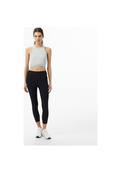 Under Armour Meridian Rib Antrenman Branded Kadın Yeşil Koşu Atlet 1389641
