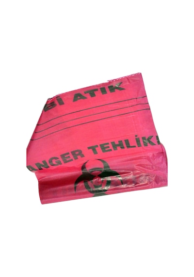 Tıbbı Atık Çöp Poşeti 80X110 Cm Jumbo 100 Adet 6 Kg - Kafem