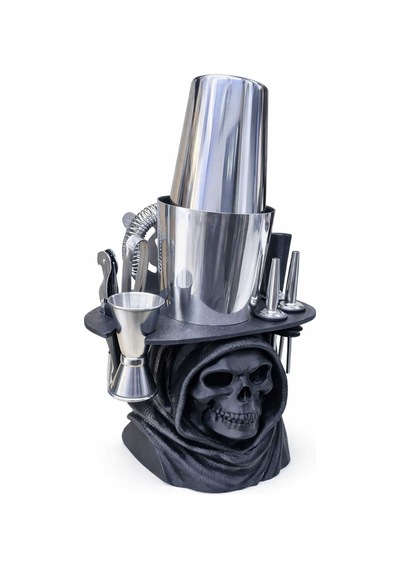 Reaper Standlı Kokteyl Hazırlama Seti Boston Shaker 700 Ml - Reaper