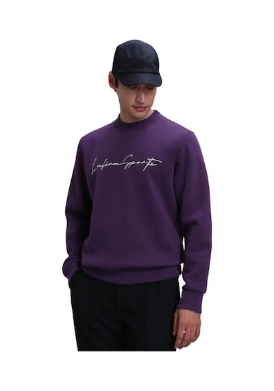 Lufian Erkek Sweatshirt Mürdüm 112030125 Lowe 24KN28000024 N28021 Mürdüm Lufian Erkek Sweatshirt Mürdüm 112030125 Lowe 24KN28000024 N28021 Mürdüm