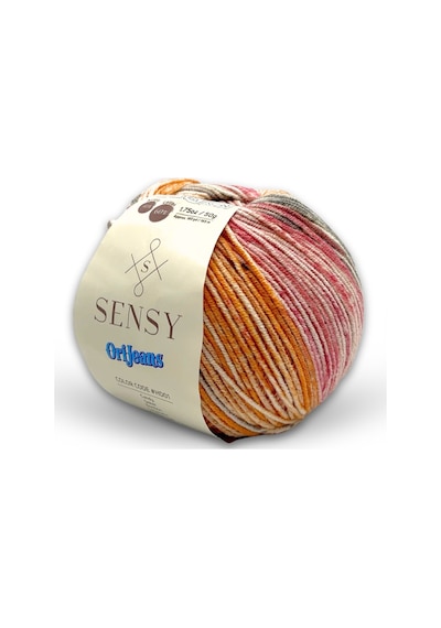 Premium Orijeans Renkli Amigurumi İpliği Punch Panç Baby Soft Cotton 50 Gr Örgü İpi Şeker