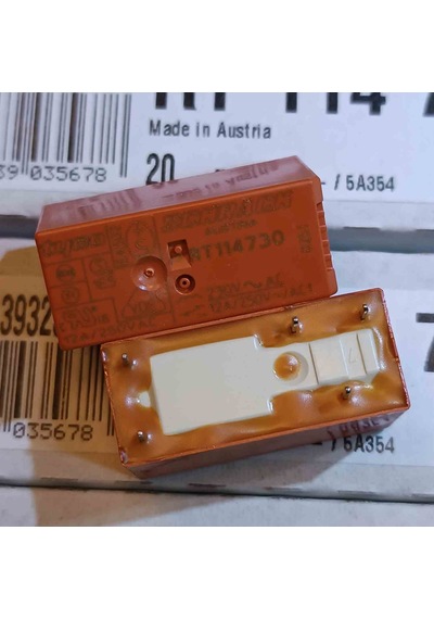 Rt114730 230vac 12a 1c 5pın Schrack Güç Röle 2 Adet