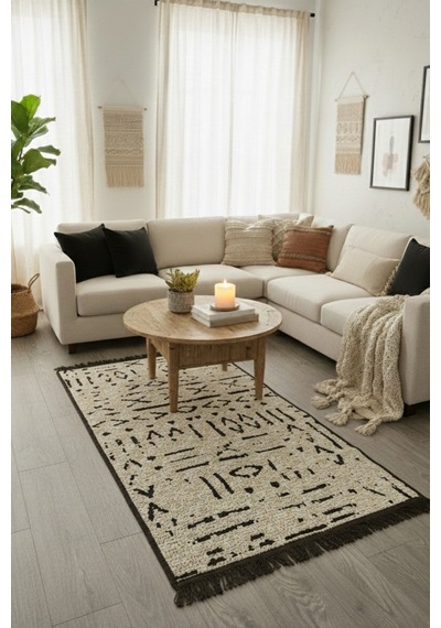 Modern Tarz Dokuma Hafif, Şık Ve Günlük Kullanıma Uygun Kilim Renkli