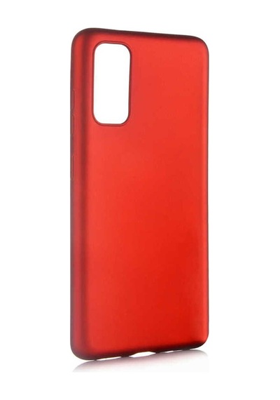 Galaxy S20 Kılıf Zore Premier Silikon Kapak Kırmızı