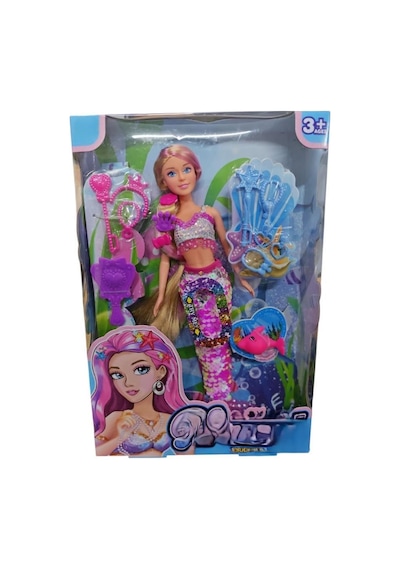 Sh40687 Kut.mermaid Deniz Kızı Bebek 29cm