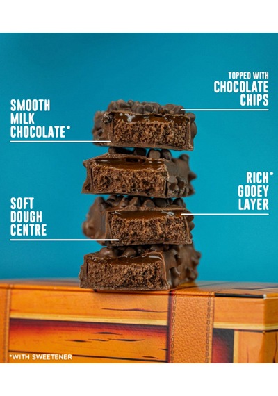 Grenade High Protein, Low Sugar Bar - Chocolate Chip Salted Caramel, 12 X 60 Gr