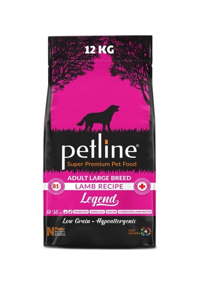Legend Kuru Köpek Maması, Kuzu Etli, Düşük Tahıllı, Yüksek Proteinli, Yetişkin Köpek Mama, Büyük Taneli, 12k