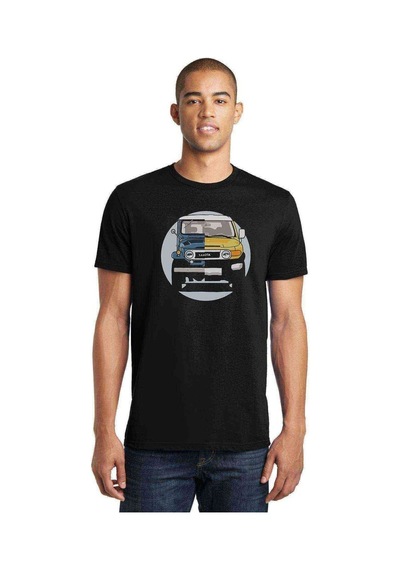 Jeep Baskılı Siyah Erkek Tshirt (528862317)