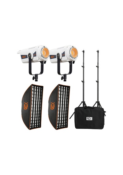 Gdx Lm-300c Iı İkili Set Video Ve Fotoğraf Sürekli Işık