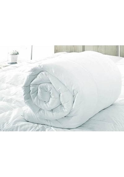 Taç Microfiber Yorgan 195x215 ÇİFT KİŞİLİK Beyaz