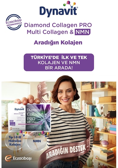 Dynavit Diamond Nmn Collagen Pro 30 Saşe