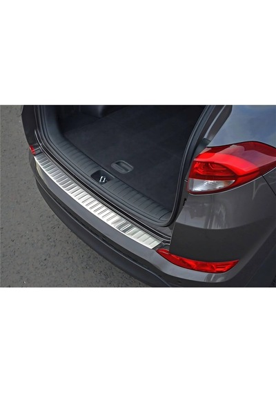 Hyundai Tucson Arka Tampon Eşiği - Krom 2020+