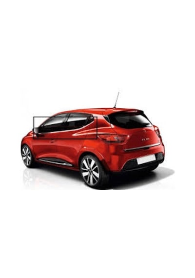 Renault Clio 4 Hb Krom Cam Çıtası 8 Prç. 2012-2019 Paslanmaz