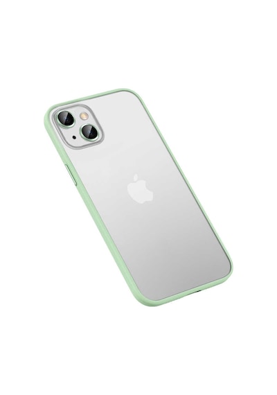 Apple Uyumlu iPhone 13 Uyumlu Zore Retro Kılıf-yeşil Yeşil -