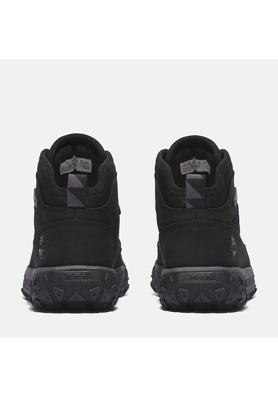 Timberland Motion 6 Mid Lace Up Waterproof Çocuk Sneakers-34002 Siyah