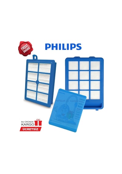 Philips Uyumlu Fc 9924 Marathon Ultimate Çelik Boru+Filtre Seti Kampanya (433056075)