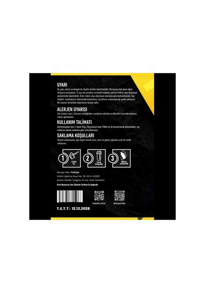 Titan Whey Protein Tozu 1820g Bisküvi Aromalı Diğer