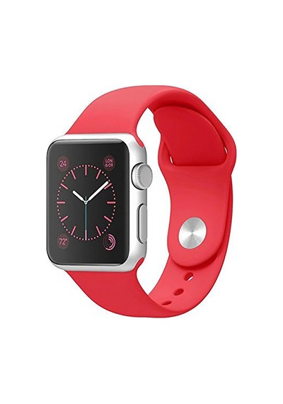 Ally Apple Watch Uyumlu 7-8 45mm 6-5-4 44mm Silikon Kordon Kayış 3-2-1 42mm- 5775