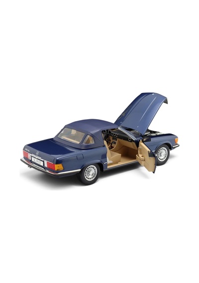 Kk Scale 120183 1/12 Mercedes-benz 450 Slr107 1985 Blue Metallic