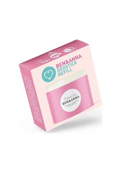 Ben & Anna Love Me Refill Deodorant Stick 40 Gr %100 Doğal Vegan, Alüminyum İçermez Nemlendirici