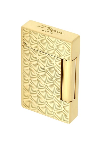 S.t. Dupont Initial Guilloche Çakmak Altın 20845 Altın