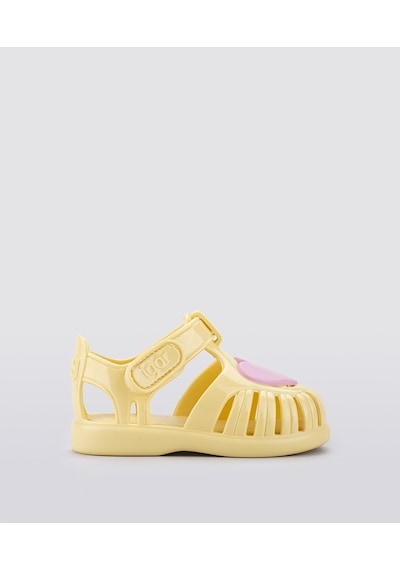İgor Igor S10310-228 Tobby Gloss Love Unisex Çocuk Sandalet Sarı