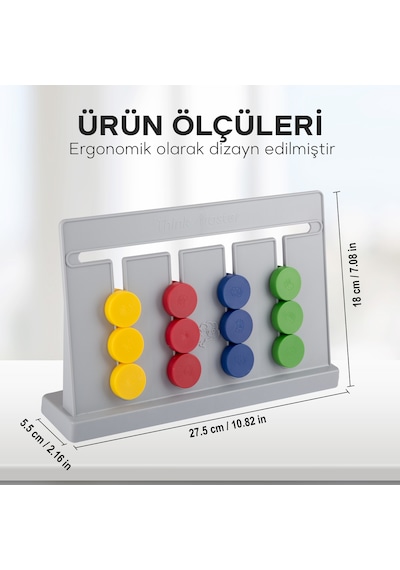 Master Abacus Rubik Abaküs Zeka Oyunu-çocuklar İçin Eğitici Oyun