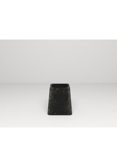 Nuano Consept Vaha Serisi Saksı Siyah 40x40