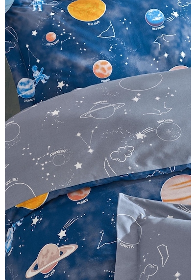 Soley | Galaxy | %100 Pamuklu Çift Kişilik Nevresim Takımı
