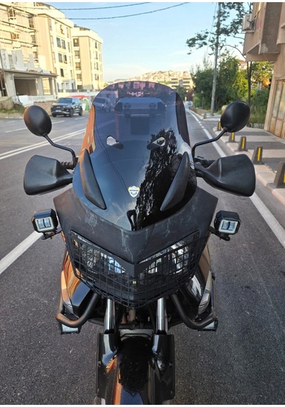 Motocam Honda Varadero Xl 1000 Ön Cam 2004-2011 Model 48cm Siyah Renkli 4mm