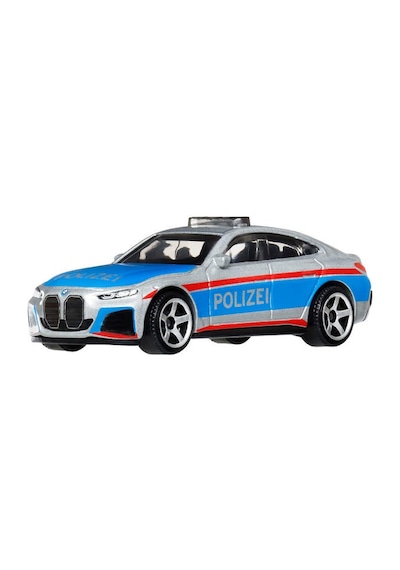 Matchbox Temalı Arabalar Bmw İ4 Polıce Sedan Berlıne Jjr56 Çok Renkli