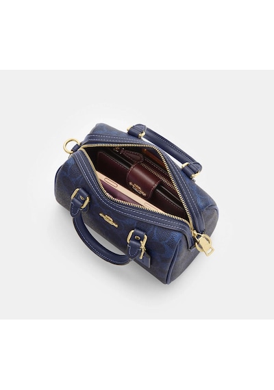 Coach Mini Rowan Crossbody Kadın Çanta Lacivert